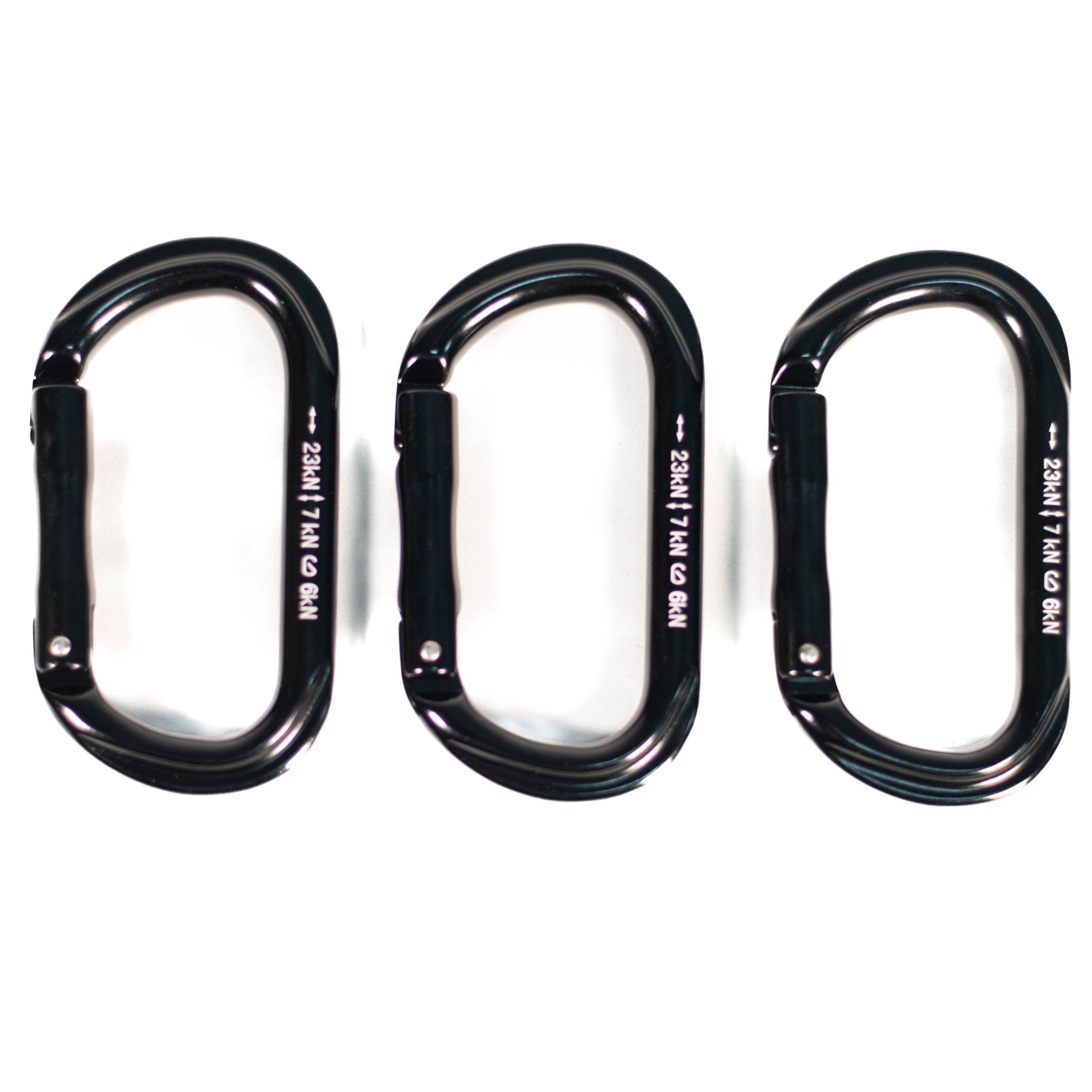 Carabiners Carabiners 3 carabiners Etched