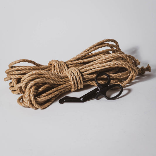 Thursday Jute Rope Kit for Shibari Shibari Rope Kit Natural