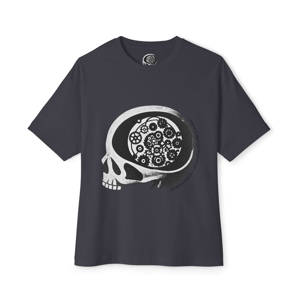 Official Shibari Store x Anatomie Skull Logo - Unisex Boxy Tee