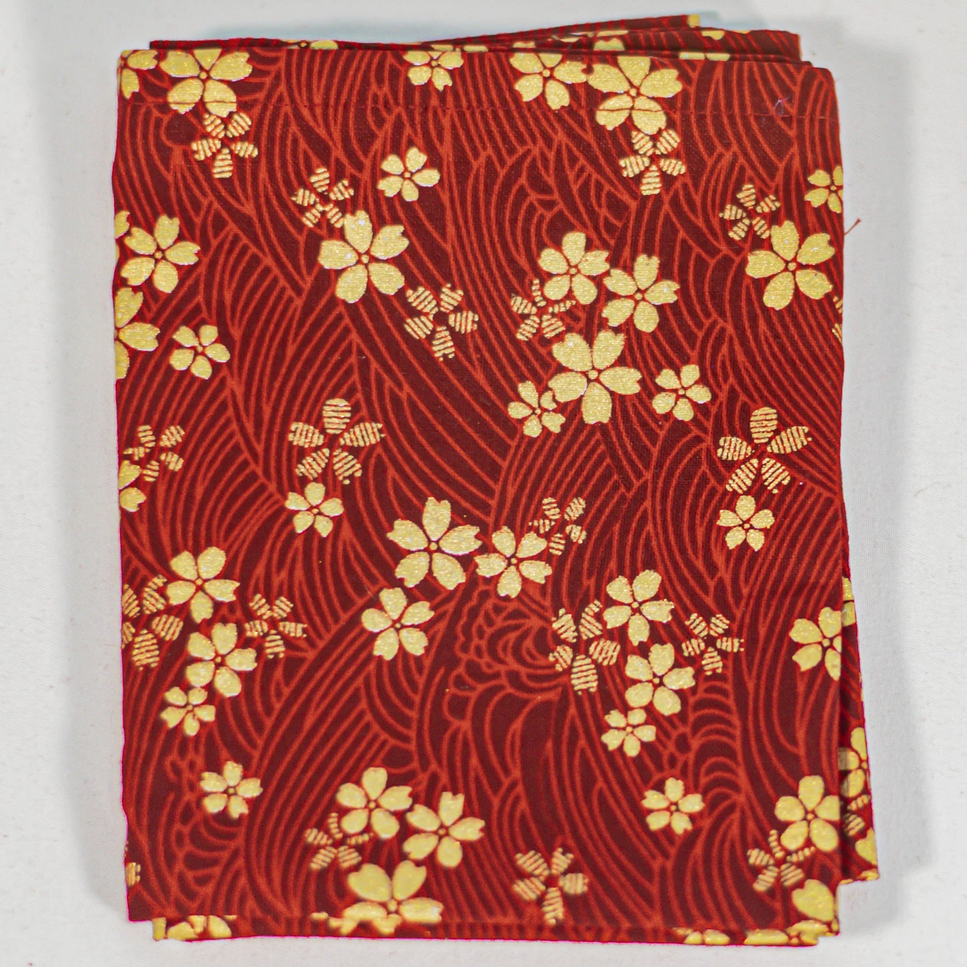 Blindfolds with patterns Tenugui Red with small flowers Bundle of 3 assorted 